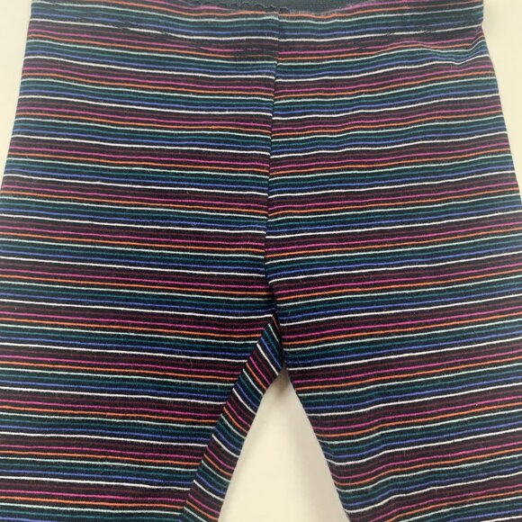 Tea Collection Girls Striped Leggings Size 2 Cotton & Spandex Blend - Picture 3 of 4